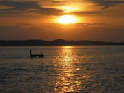 Sunset from dock