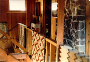 Upstairs balcony