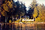 Cottage Seen From Lake