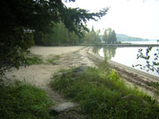 From path looking south