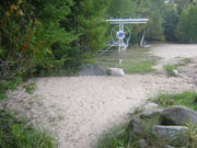 From path looking southeast